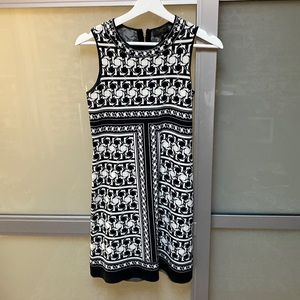 Ted Baker Black Jammiea Tesselation Jacquard Dress